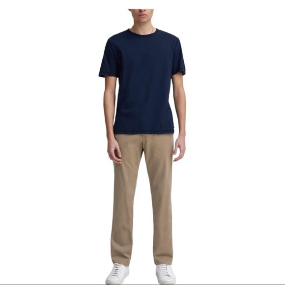 AG The Lux Khaki Tailored Trousers in Wheat Size 34R